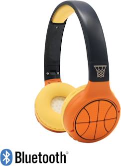 Jouet-Casque 2 en 1 basketball bluetooth et filaire avec limitation de son