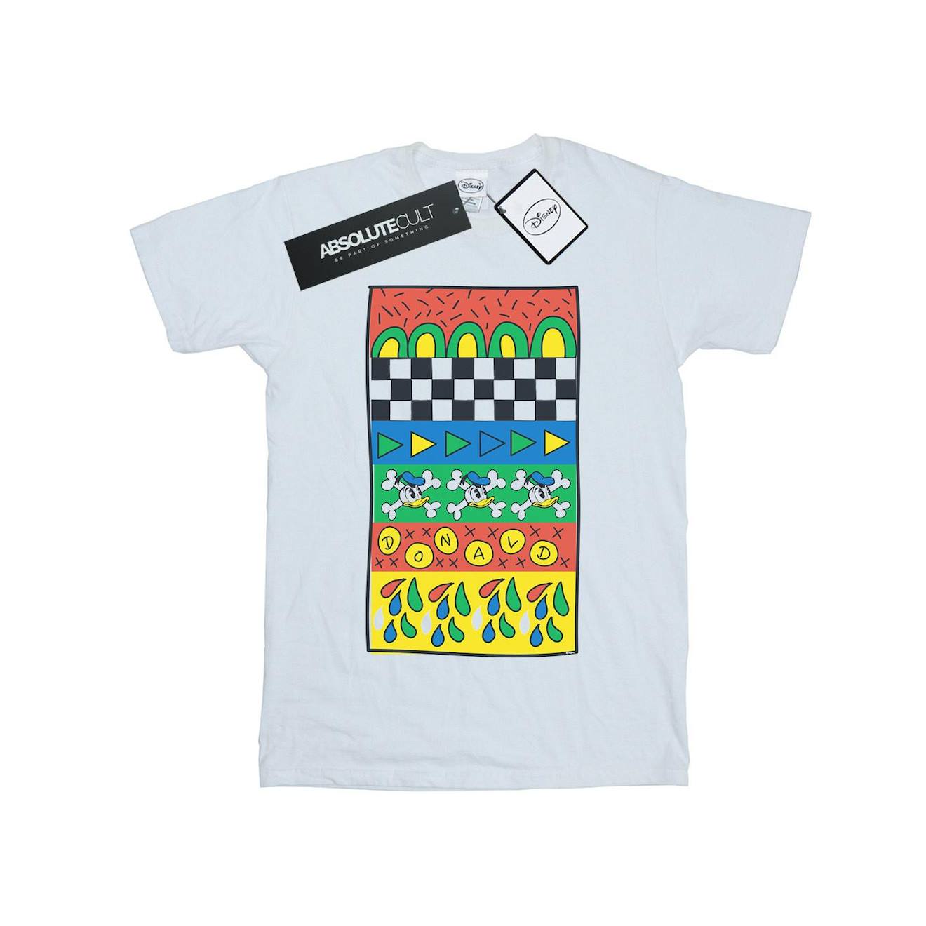 T-shirt Coton Disney Blanc