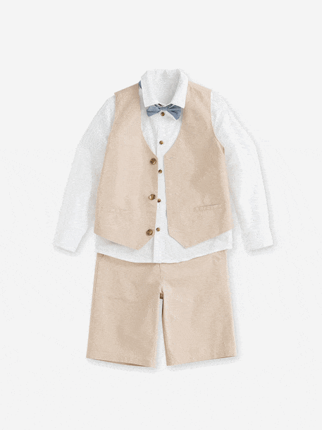 Garçon-Ensemble cérémonie 4 pièces garçon