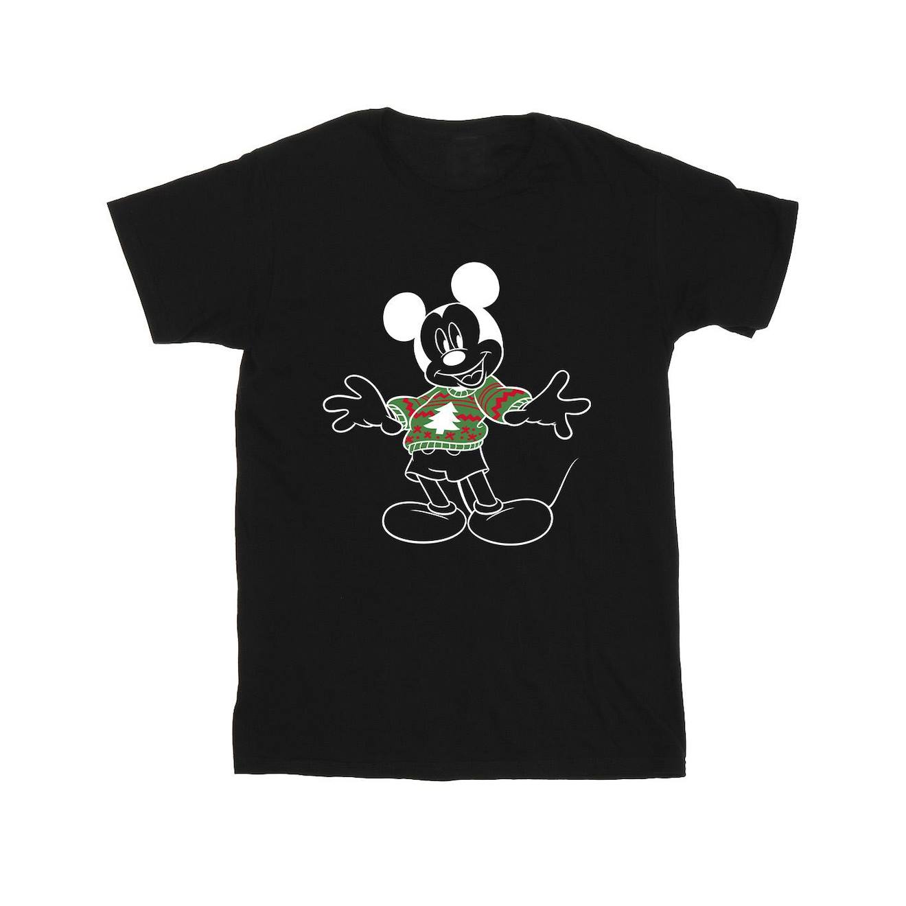 T-shirt Coton Disney Noir