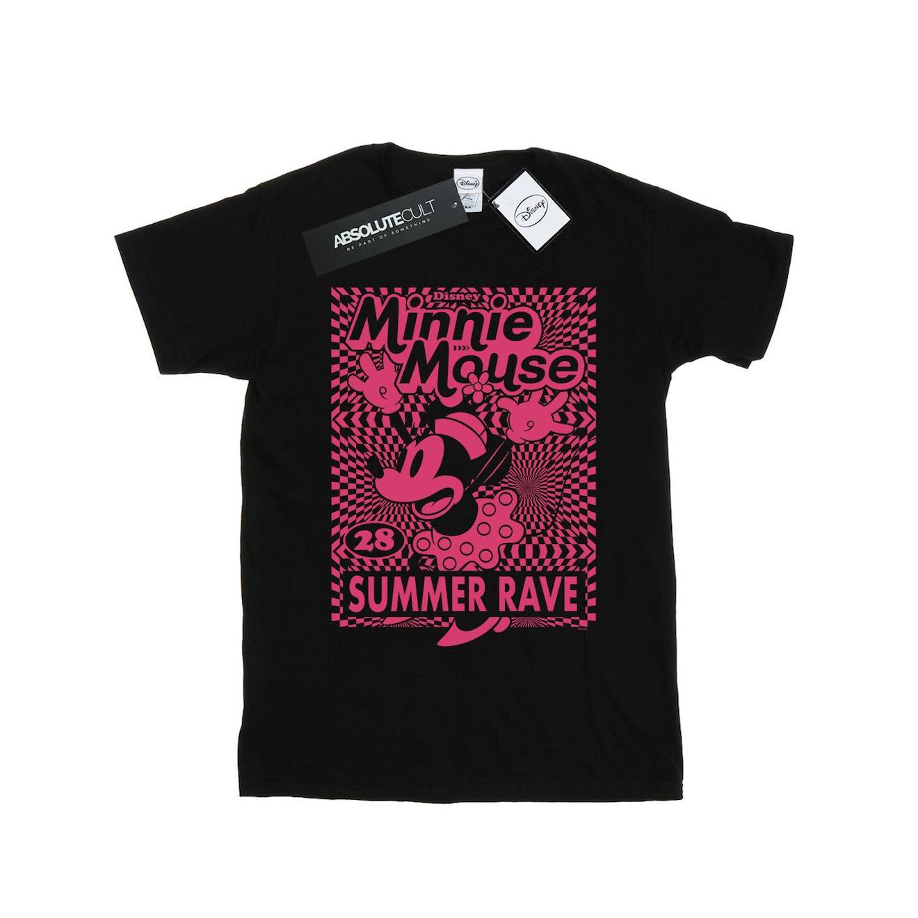 T-shirt Coton Disney Noir