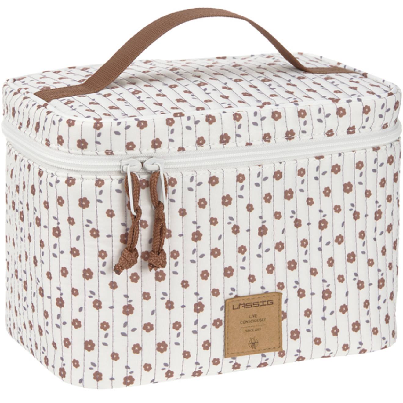 Vanity Casual Blanc, Marron, Violet