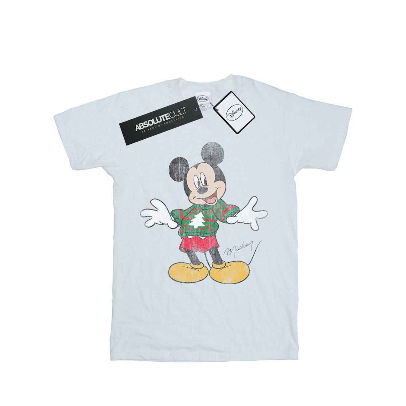 T-shirt Coton Disney Blanc