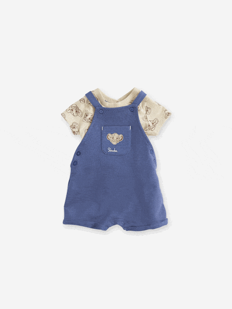 Bébé-Ensemble bébé T-shirt + salopette short Disney Le Roi Lion
