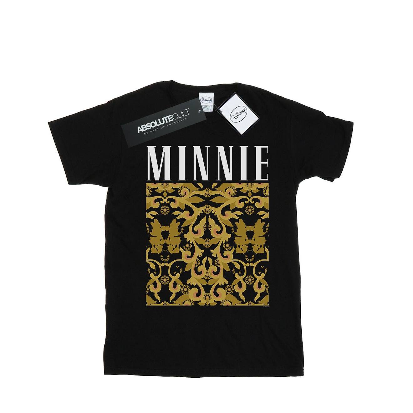 T-shirt Coton Disney Noir