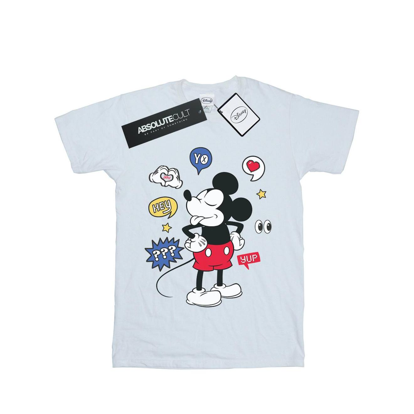 T-shirt Coton Disney Blanc