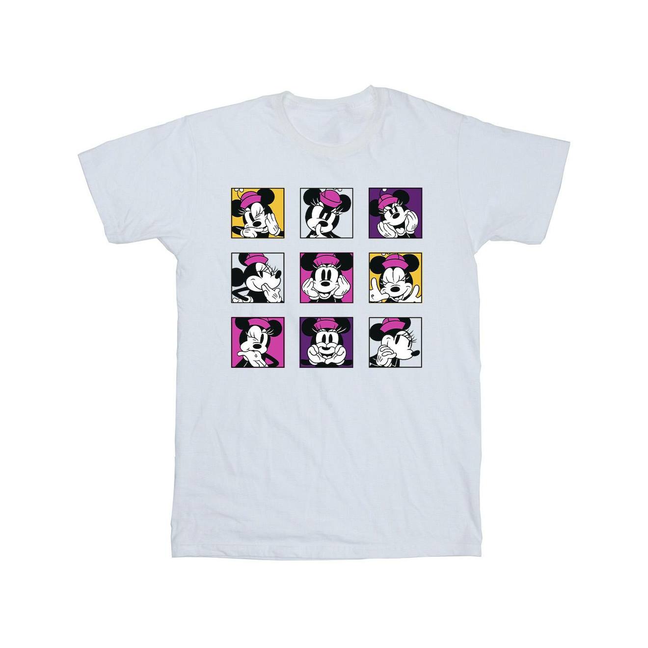 T-shirt Coton Disney Blanc