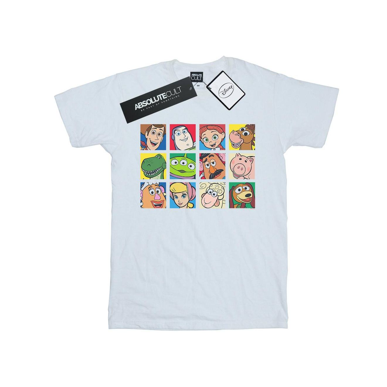 T-shirt Coton Disney Toy Story Blanc