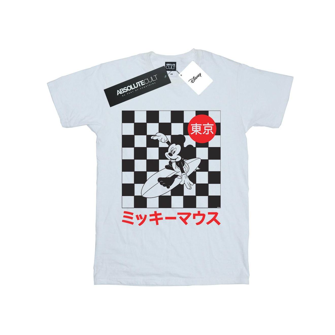 T-shirt Coton Disney Blanc