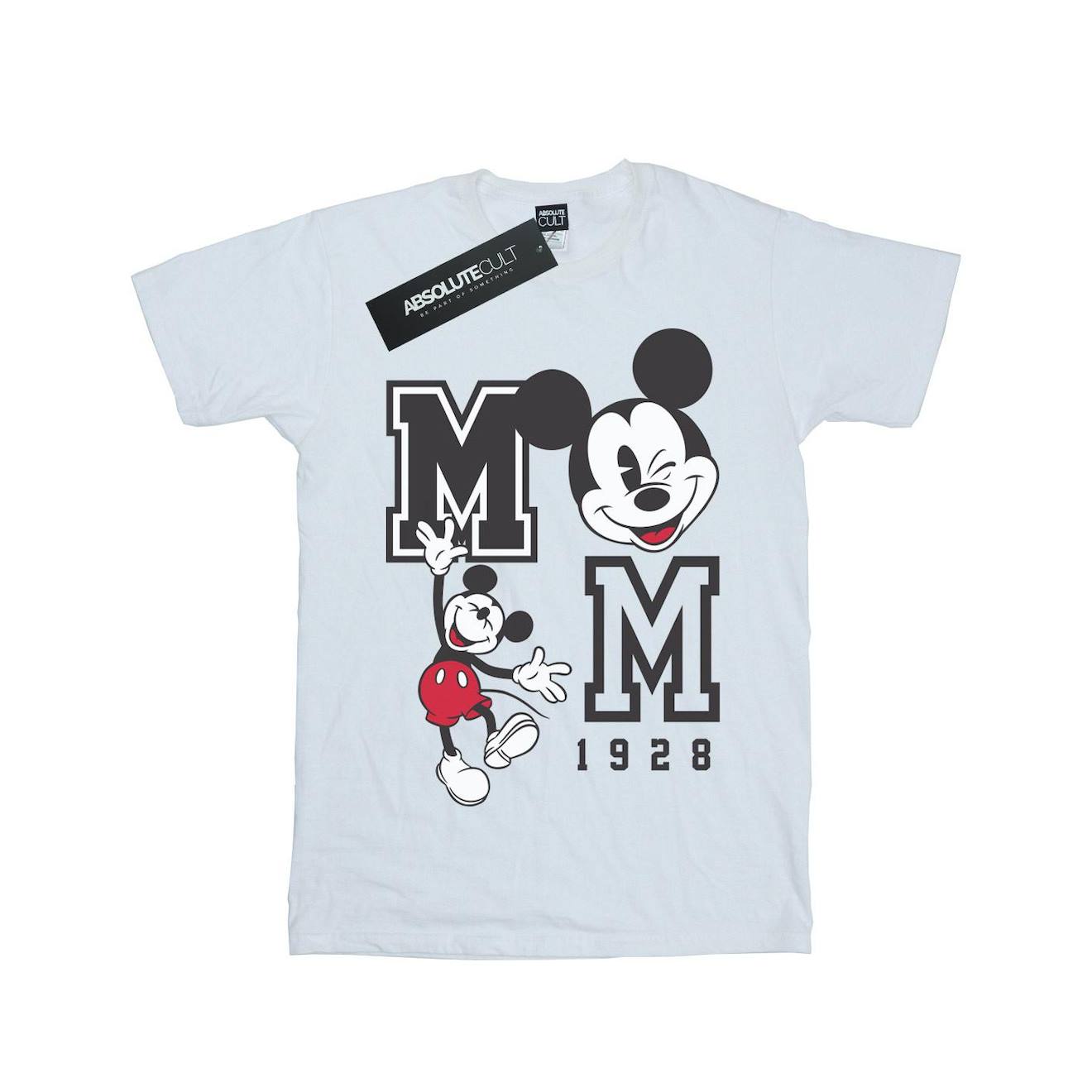 T-shirt Coton Disney Blanc