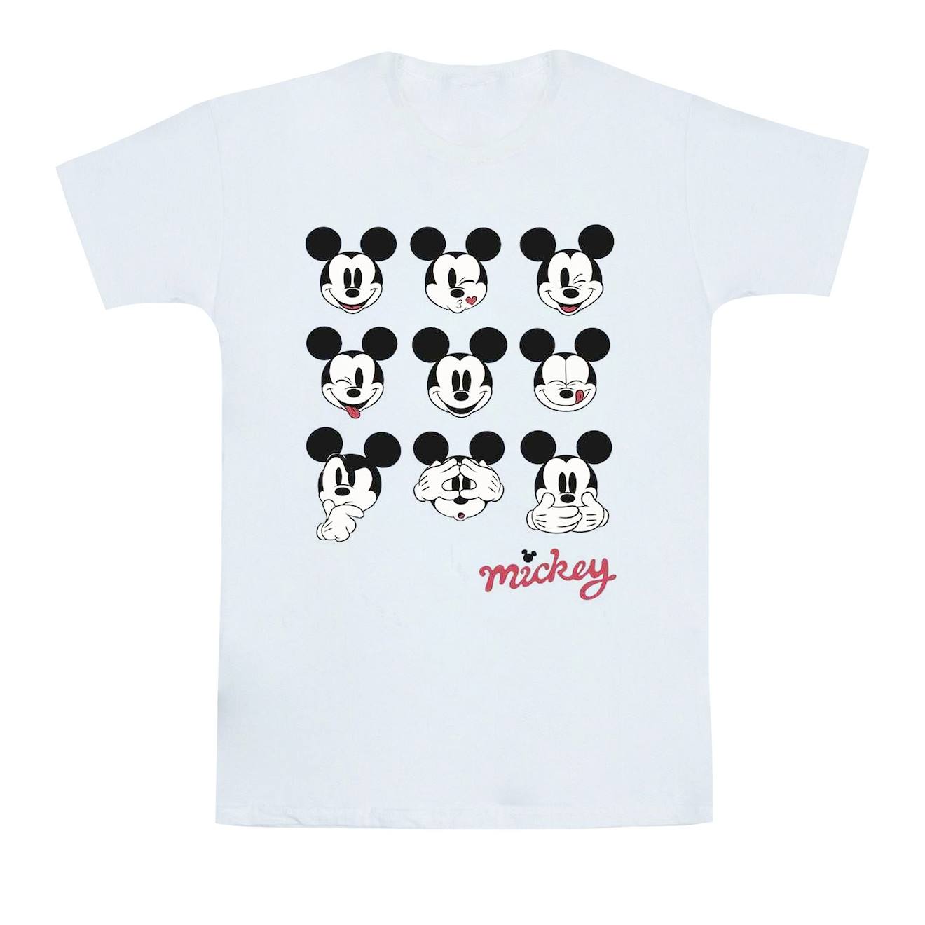 T-shirt Coton Disney Blanc