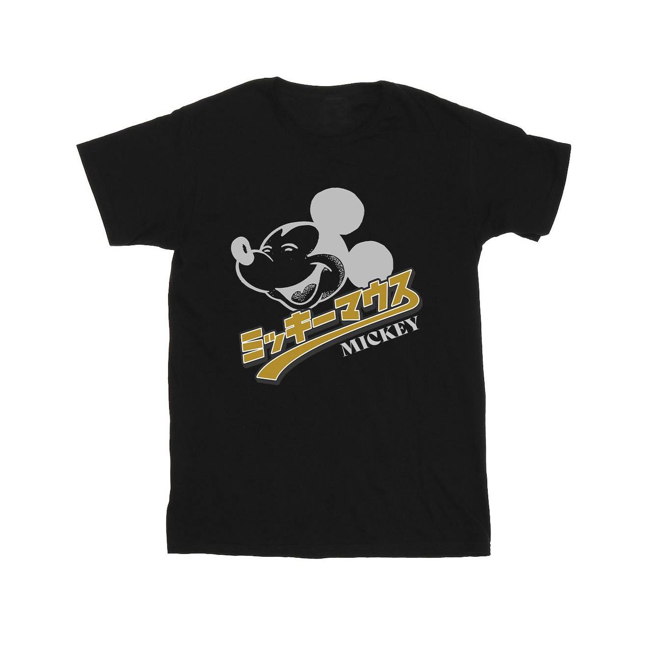 T-shirt Coton Disney Noir