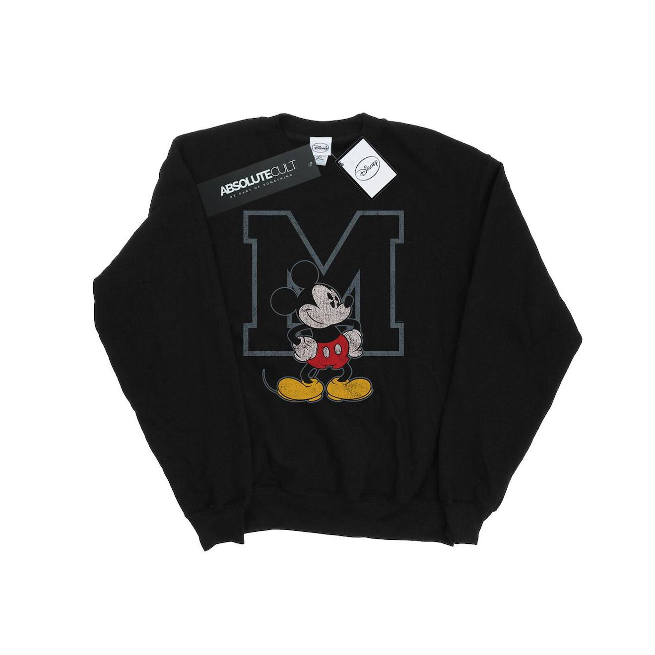Sweat Coton Mickey Mouse Classic M Noir