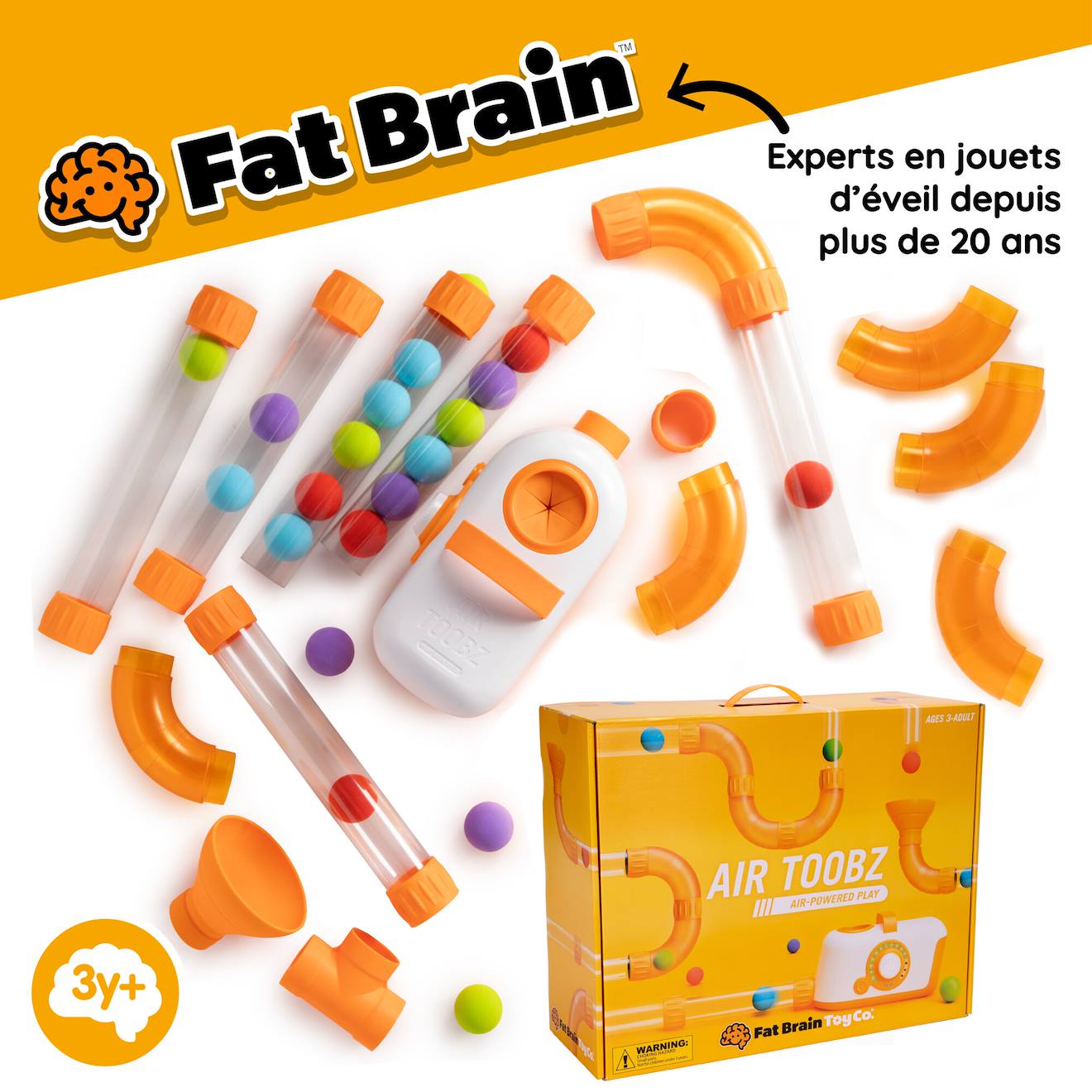 Airtoobz Pack Complet - Jouez Avec L’air ! Dès 3 Ans Multicolore