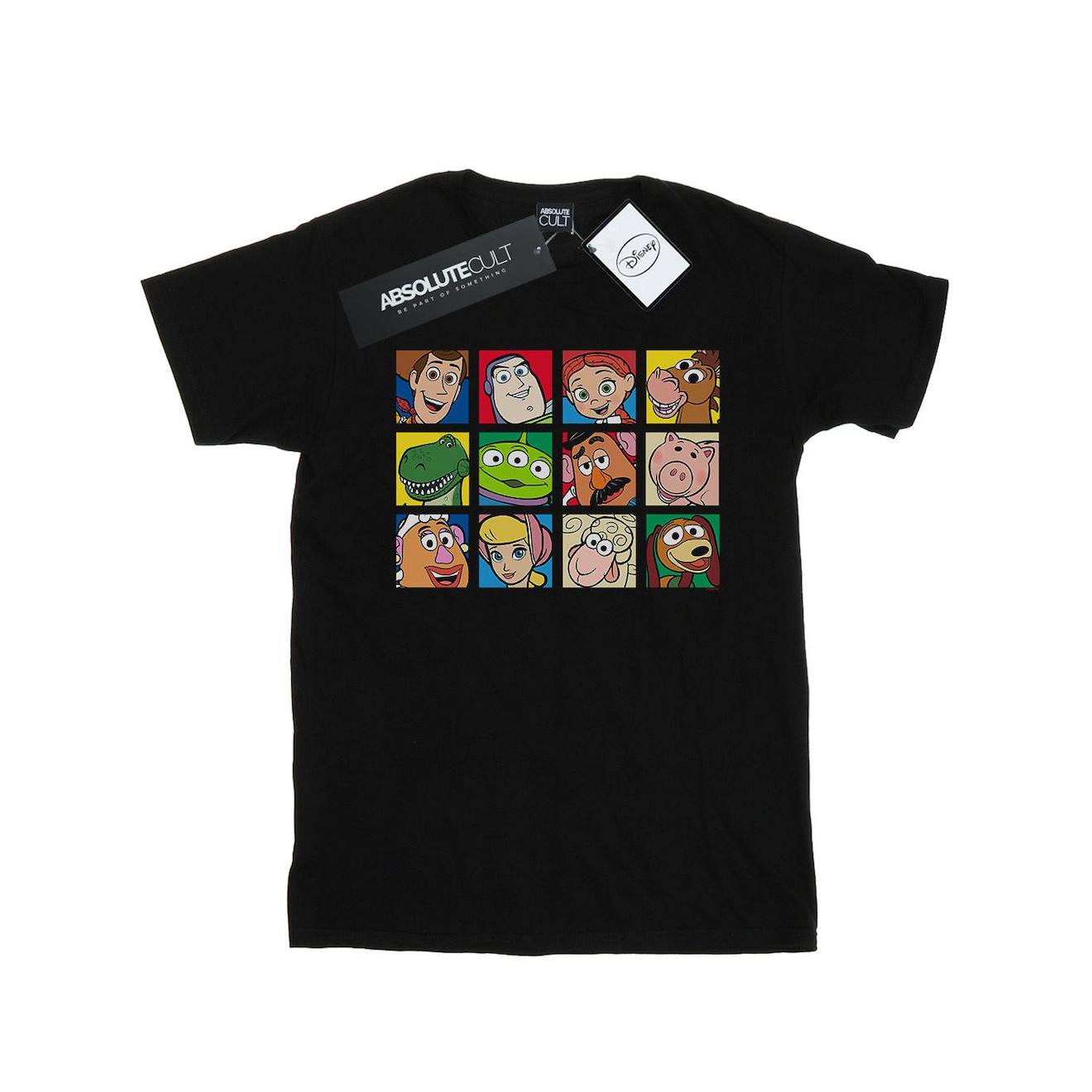 T-shirt Coton Disney Toy Story Noir