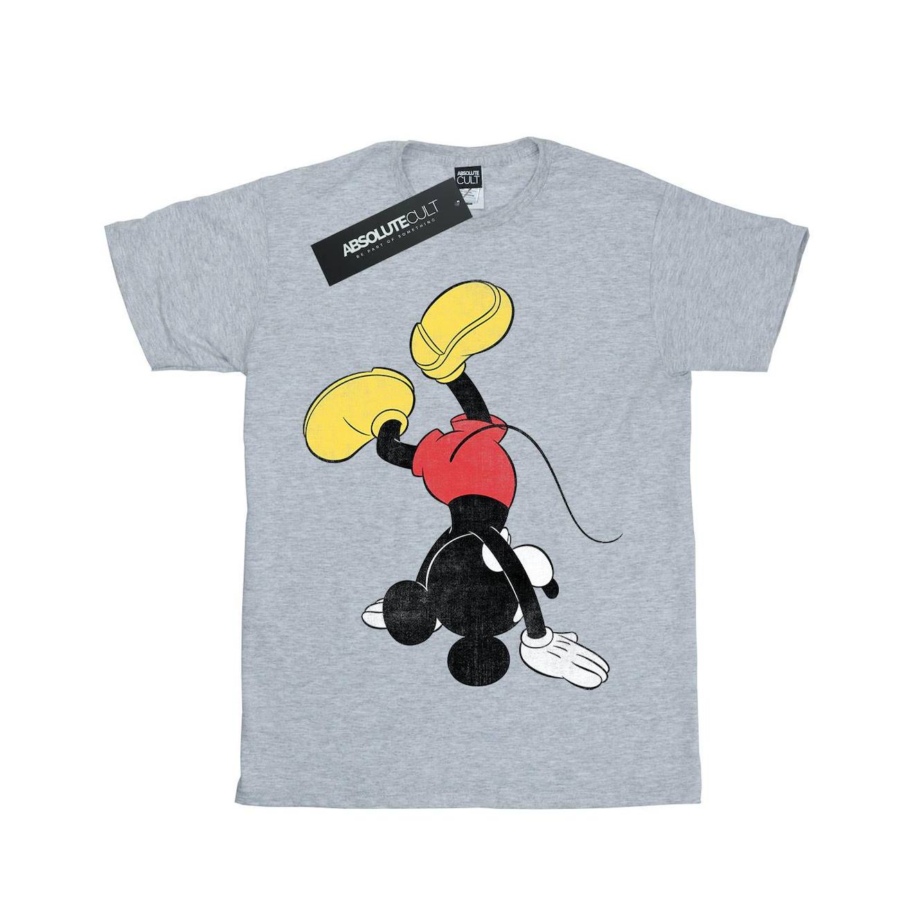 T-shirt Coton Disney Gris Chiné