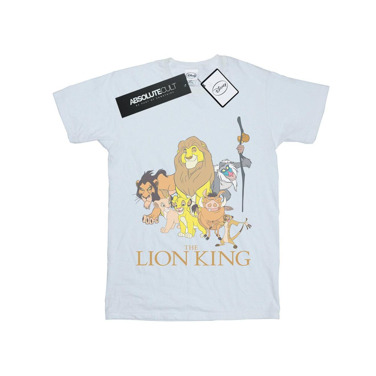 T-shirt Coton Disney The Lion King Blanc