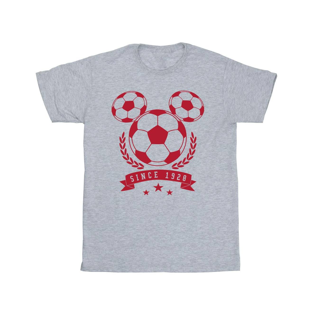 T-shirt Coton Disney Gris Chiné