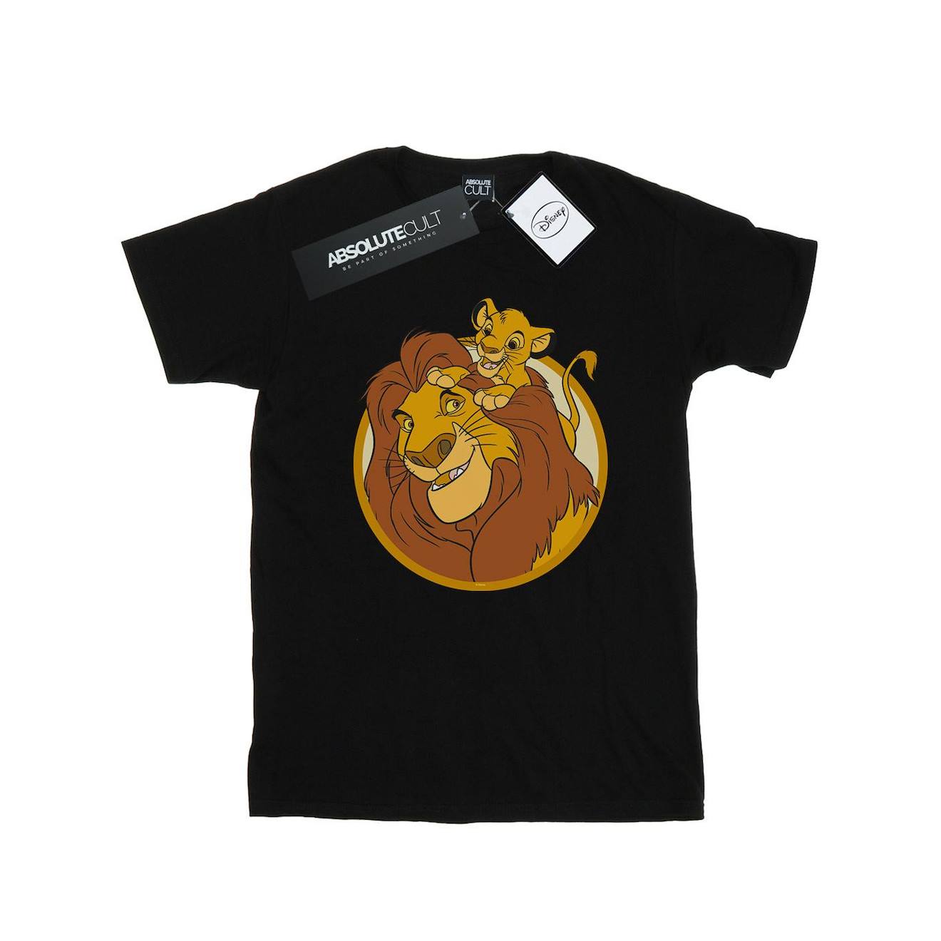 T-shirt Coton Disney The Lion King Noir