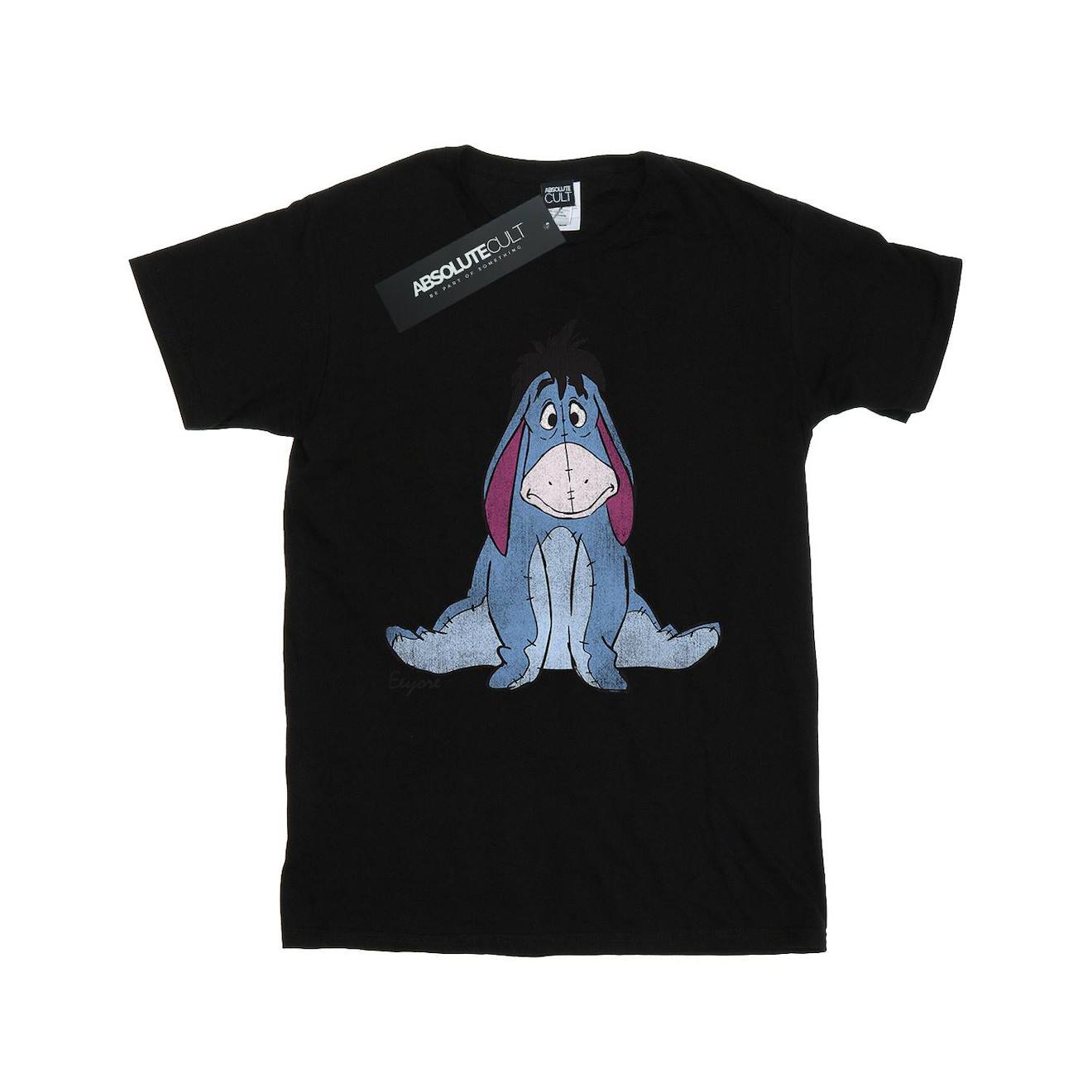 T-shirt Coton Disney Noir