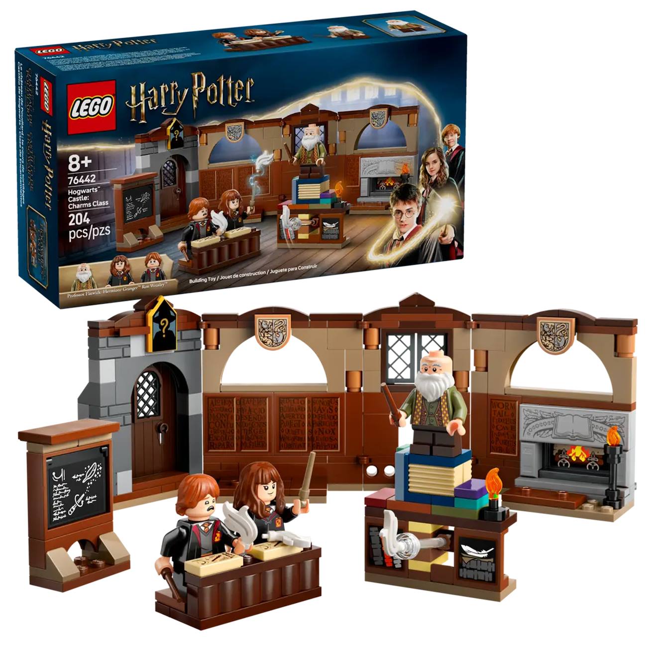 Harry Potter Le Château De Poudlard : Le Cours De Sortilèges 76442 Multicolore