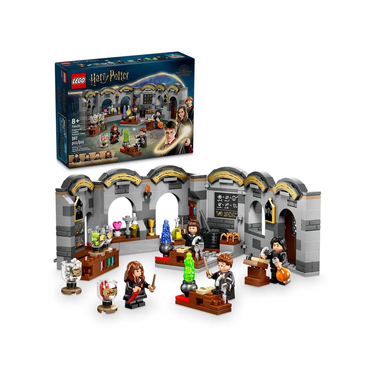 Harry Potter Le Château De Poudlard : Le Cours De Potions 76431 Multicolore