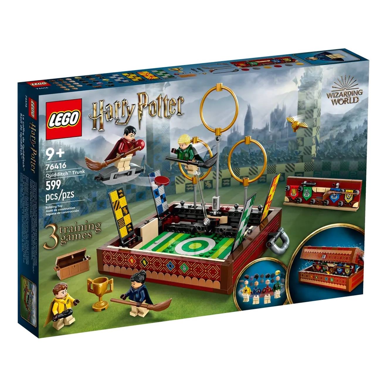 Harry Potter La Malle De Quidditch 76416 Multicolore