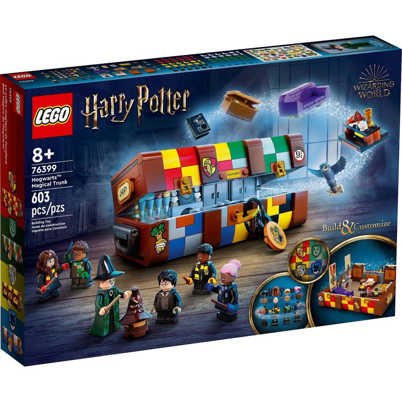 Harry Potter La Malle Magique De Poudlard 76399 Multicolore