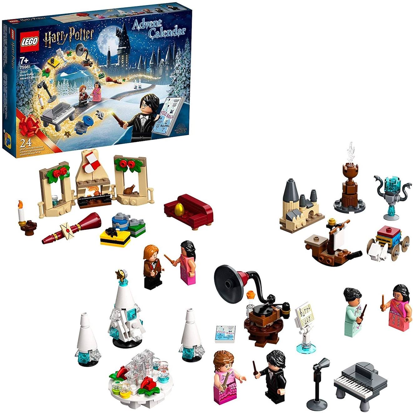 Harry Potter - Calendrier De L'avent 75981 Multicolore
