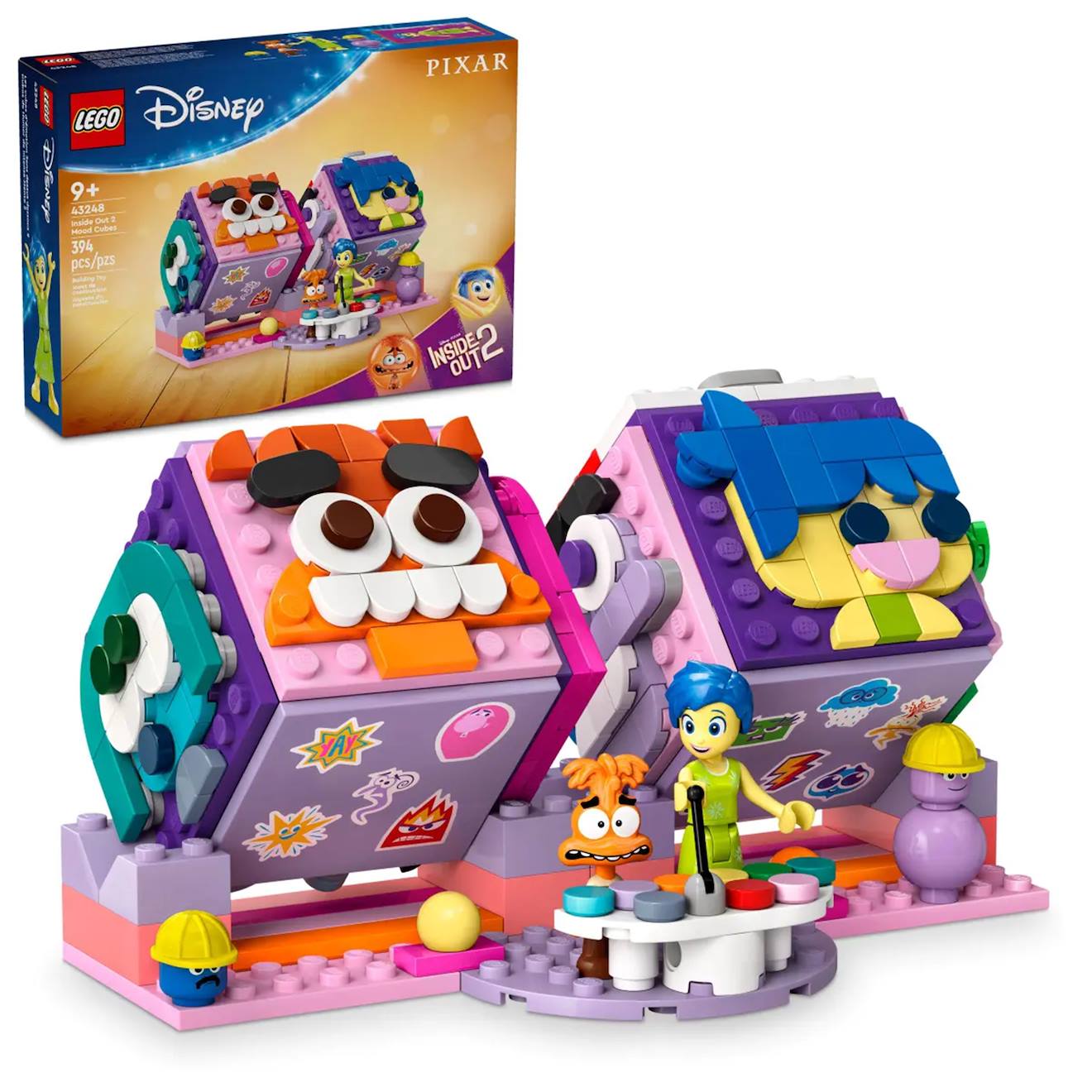 Lego Disney - Les Cubes Des Émotions Vice-versa 2 - 43248 Multicolore