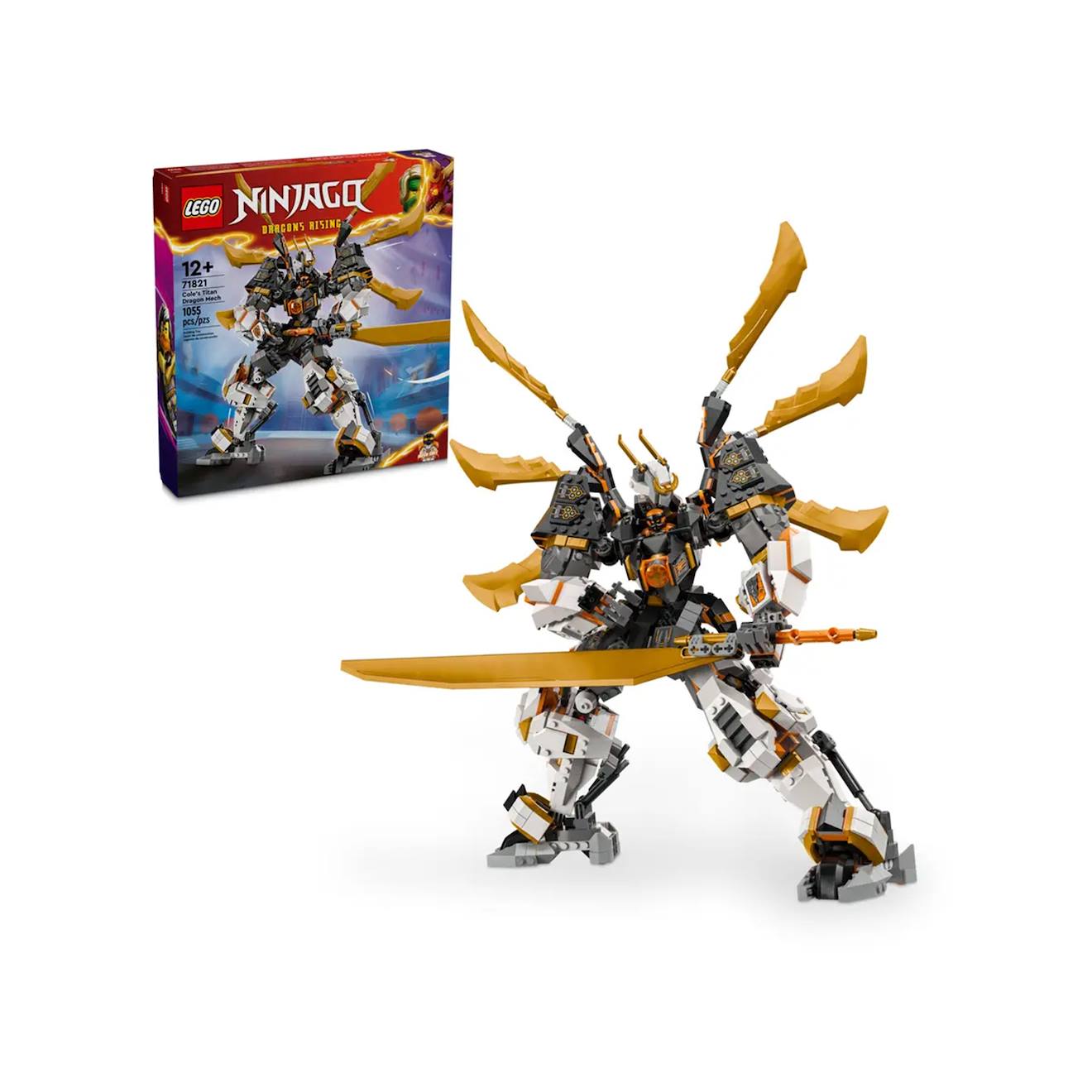 Ninjago Le Dragon Titan De Cole 71821 Multicolore