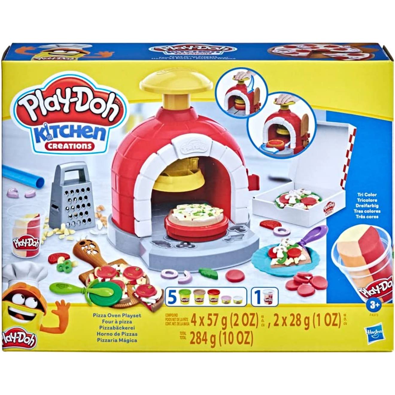 Play Doh Kitchen Creations Coffret Four À Pizza Multicolore