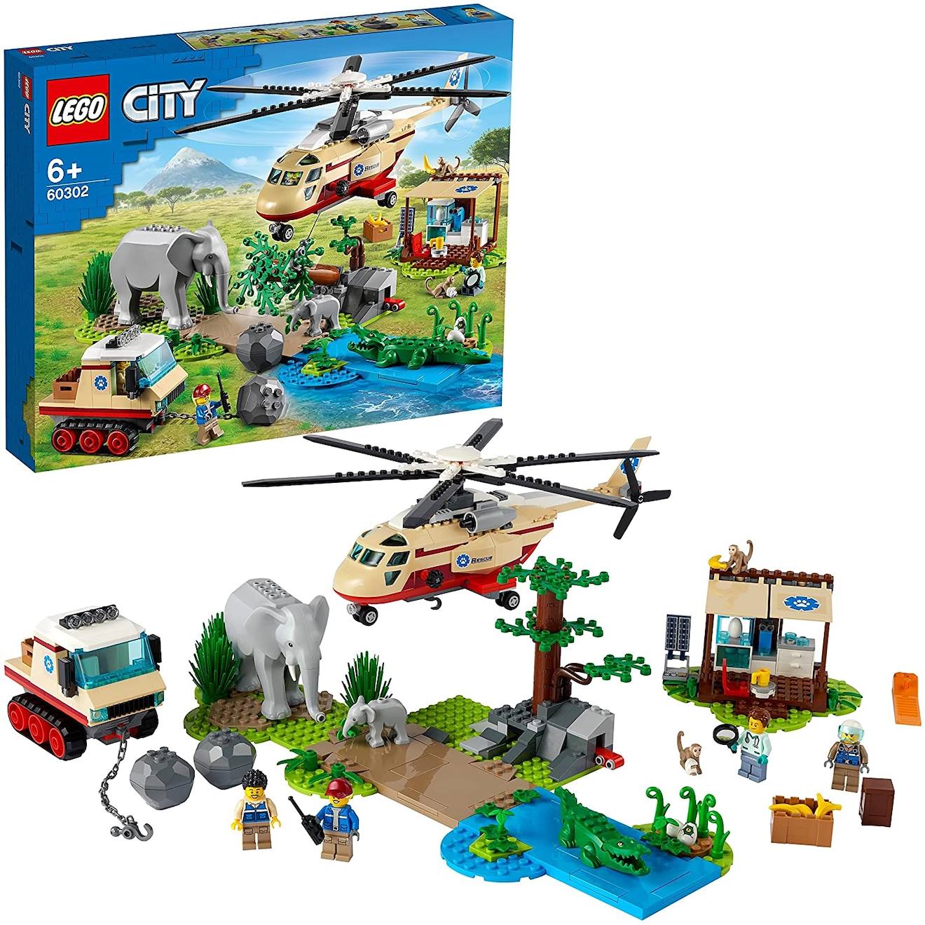 City L'opération De Sauvetage Des Animaux Sauvages 60302 Multicolore