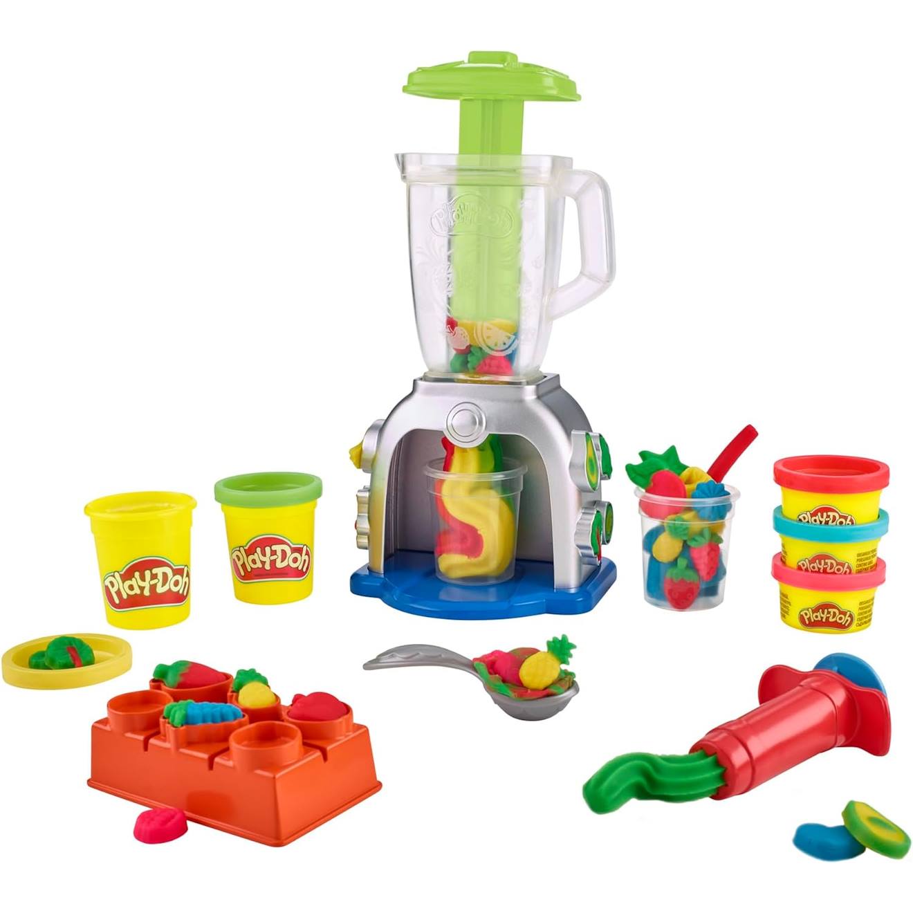 Play-doh, Coffret Tourbillon De Smoothies Multicolore