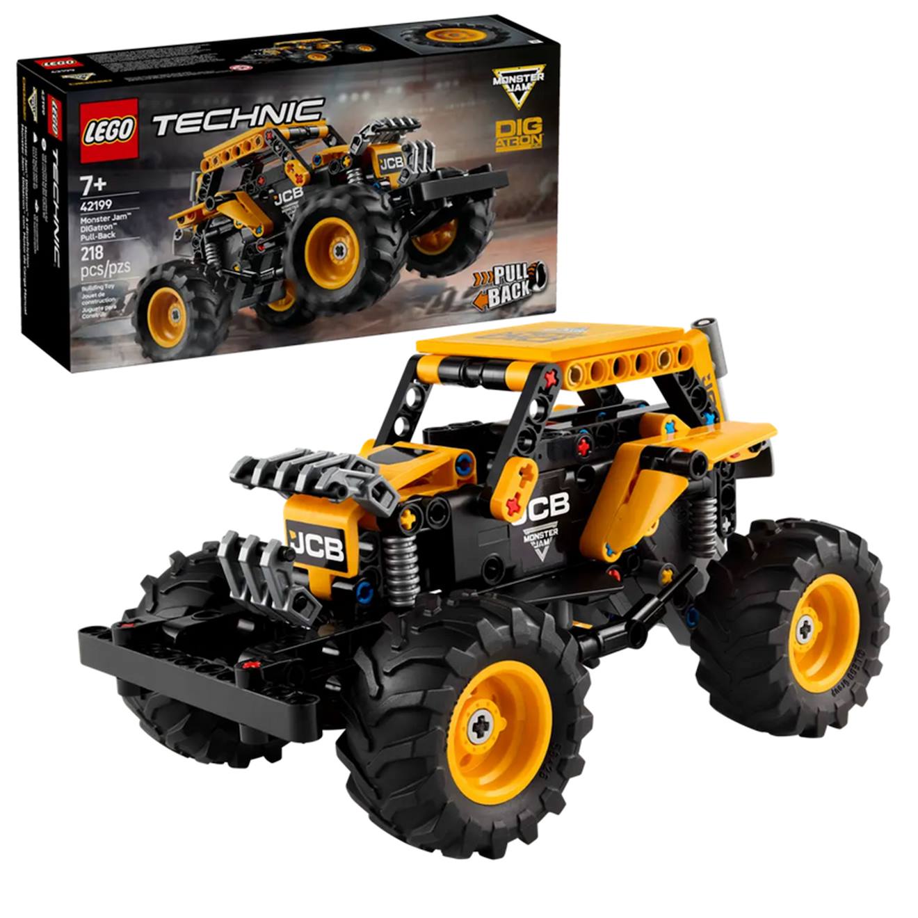Monster Jam™ Digatron™ À Rétrofriction 42199 Jaune