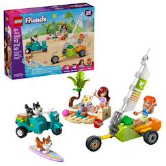 Jouet-Jeux d'imagination-Friends chiens surfeurs et aventures en scooter 42641