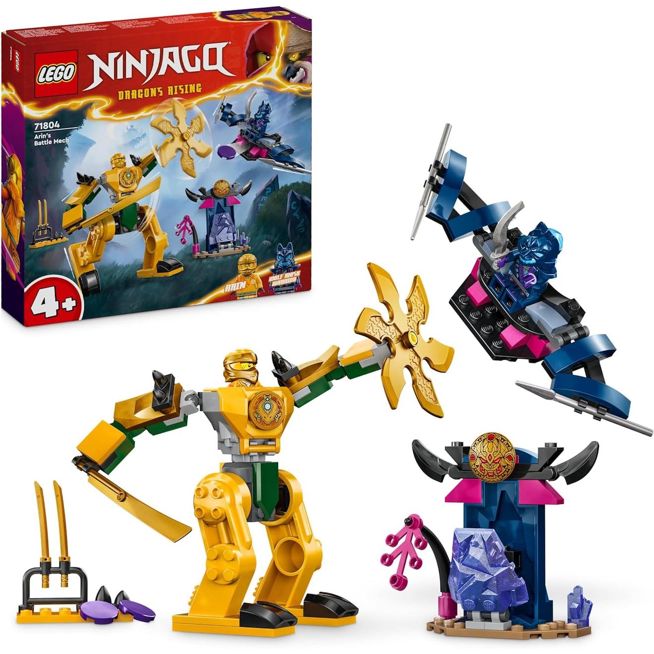 Le Robot De Combat D'arin 71804 Multicolore