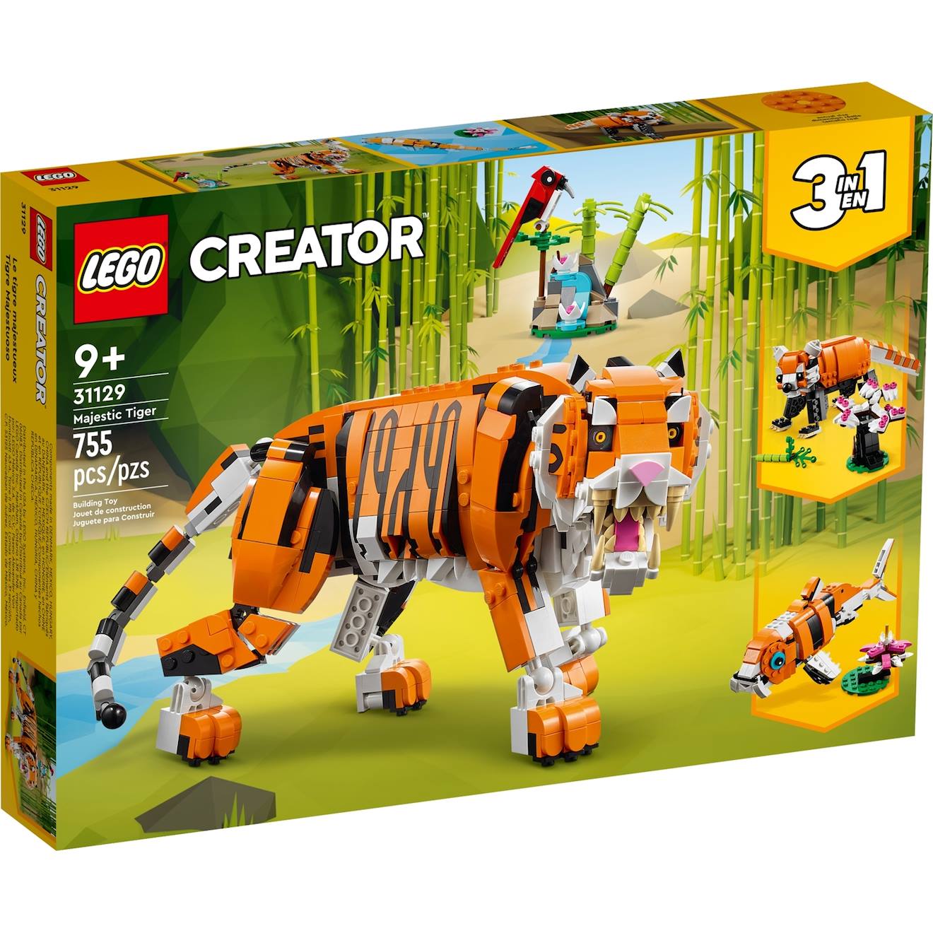 Creator Sa Majesté Le Tigre 31129 Multicolore
