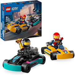 -Lego city - les karts et les pilotes de course - 60400