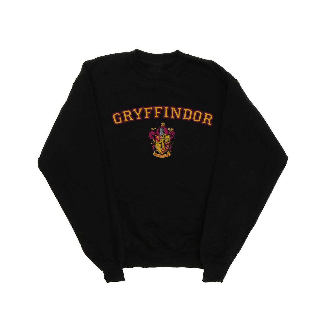 Sweat Coton Harry Potter Gryffindor Noir