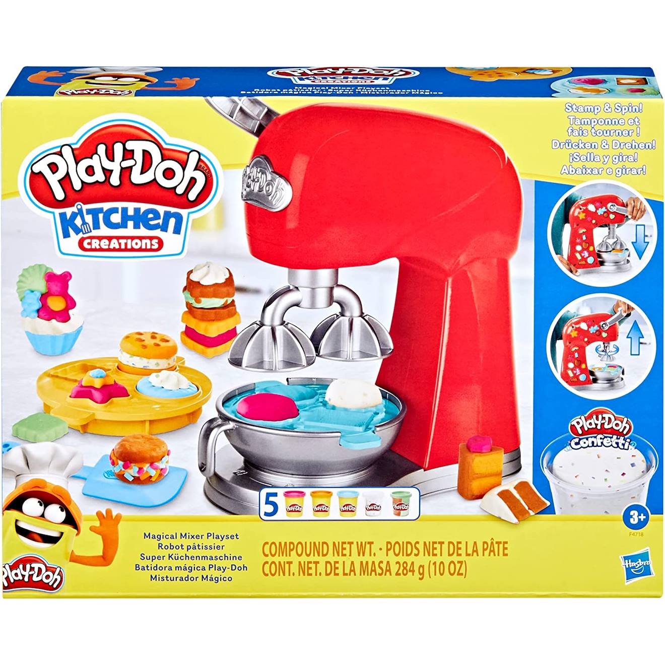 Play Doh Robot Pâtissier Rouge