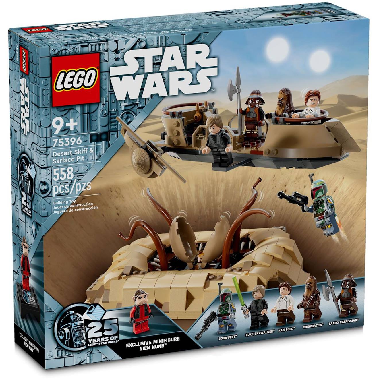 L'esquif Du Désert Et La Fosse Du Sarlacc 75396 Multicolore