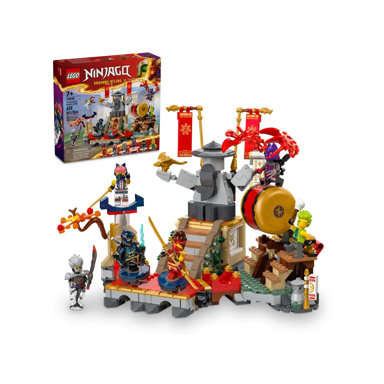 Ninjago L'arène De Combat Du Tournoi 71818 Multicolore