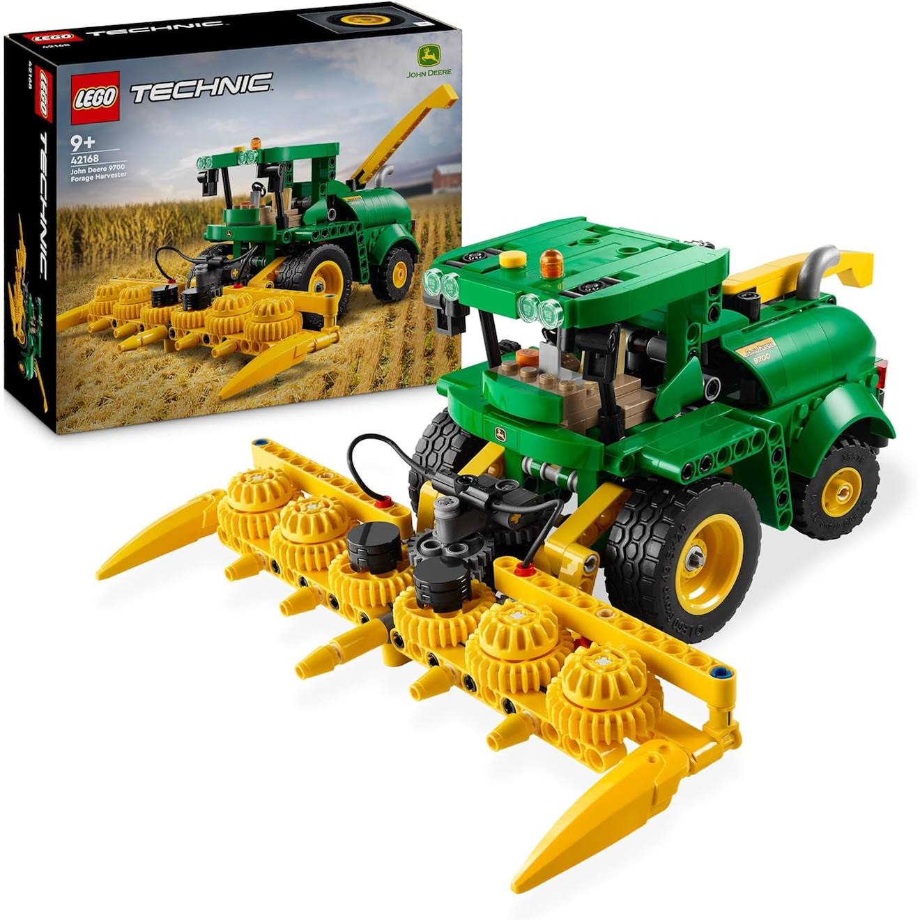 John Deere 9700 Forage Harvester 42168 Vert Et Jaune
