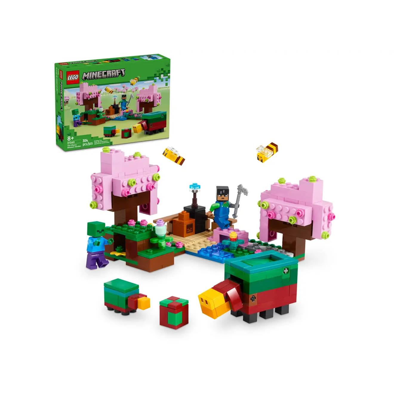 Minecraft Le Jardin Des Cerisiers En Fleurs 21260 Multicolore