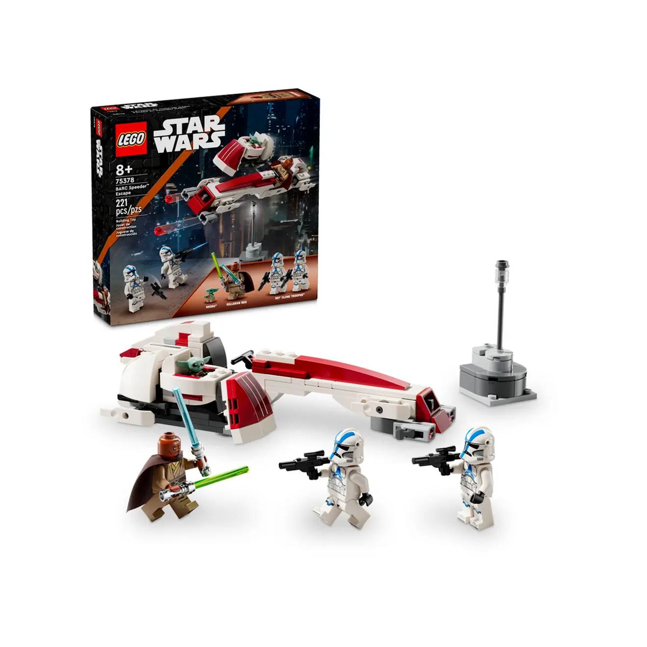 Star Wars L'évasion En Speeder™ Barc 75378 Multicolore