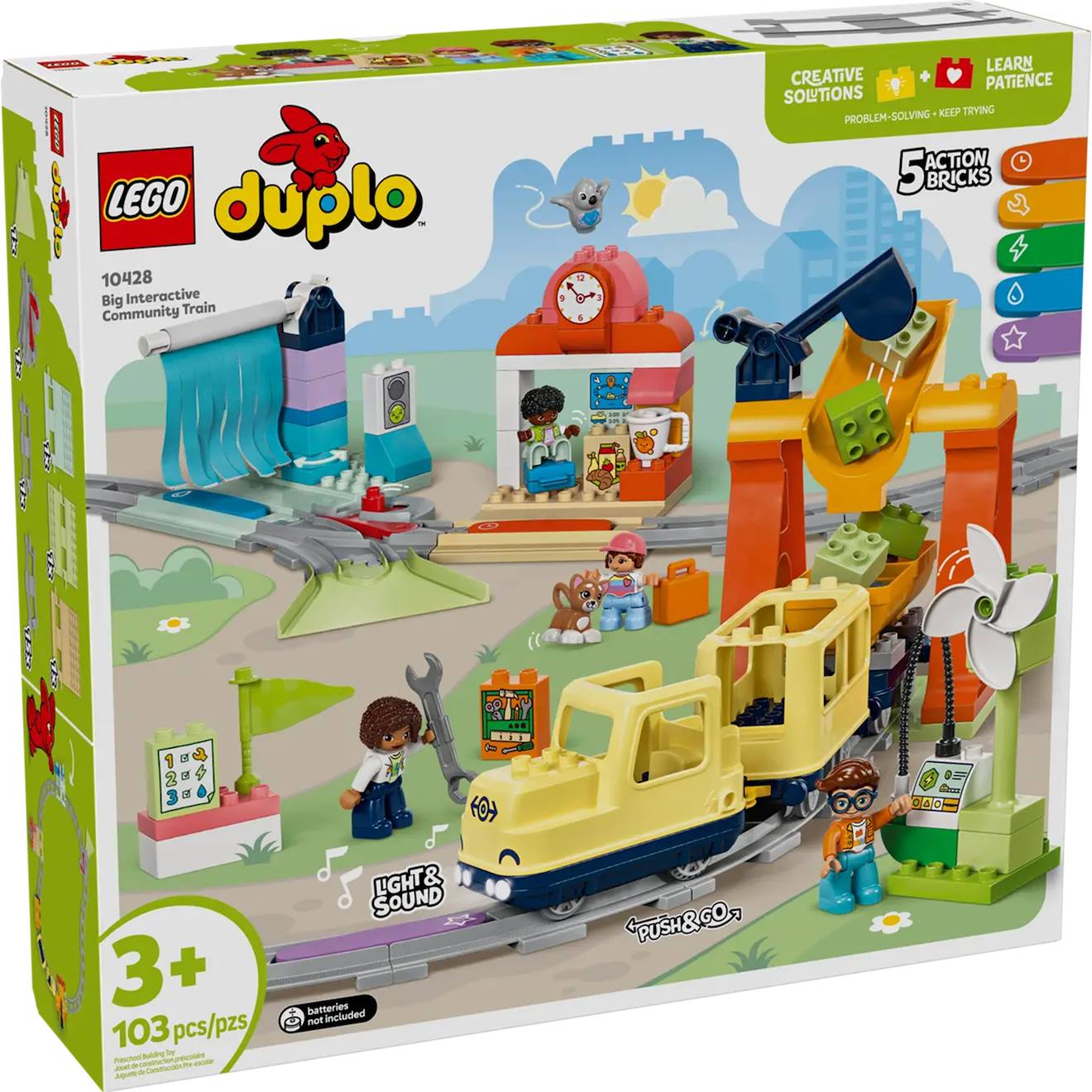 Duplo Le Grand Train Communautaire Interactif 10428 Multicolore