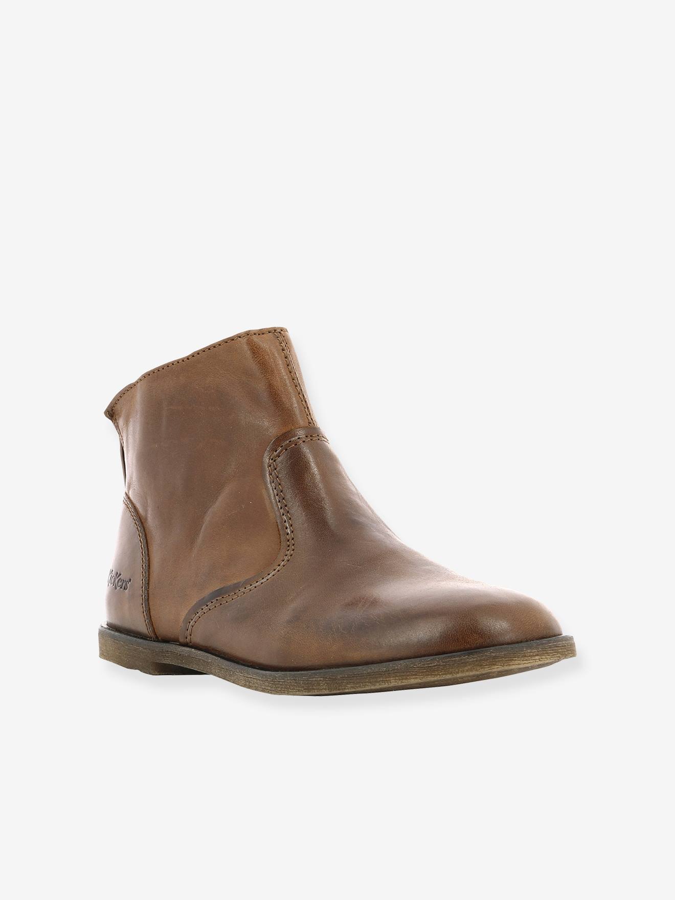 Boots fille Roxana KICKERS® marron