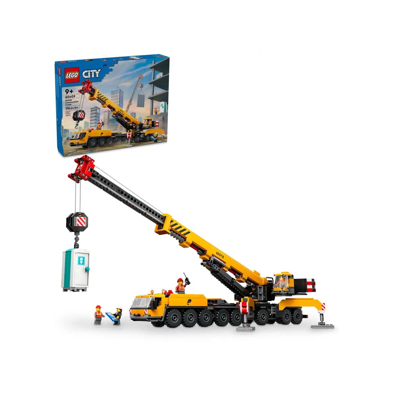 City La Grue De Chantier Mobile Jaune 60409 Multicolore