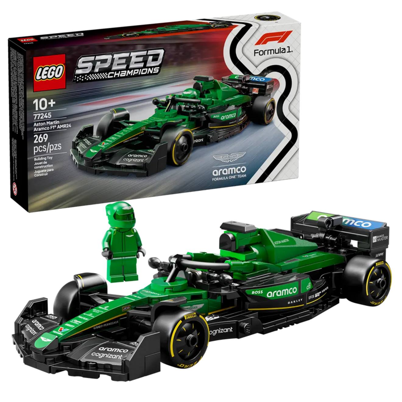 Voiture F1® Aston Martin Aramco Amr24 77245 Vert